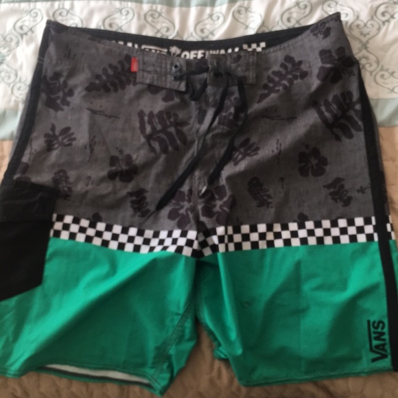 mens vans swim shorts